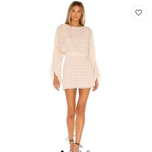 House of Harlow 1960 Revolve Nika Dress Champagne